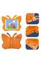 iPad case for Kids, 3D Cartoon Butterfly Non-Toxic EVA Light Weight Kid Proof Shockproof case - 3