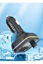 FM Transmitter ET-M87 – Bluetooth, USB, Type-C, PD, 3.1A Car Charger & Wireless Audio Streaming (Black) - 2