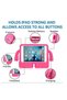 Kids Case EVA Foam for iPad 10.2 9th Generation 2021/iPad Pro 10.5/iPad Air 3 with Handle for Girls Full Protective KidsProof Cover Freestanding for 10.2 Inch iPad 8th/7th 2020 2019 - PINK - 3