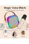 K12 Karaoke Machine Portable Speaker System With 2 Wireless Microphones - 4
