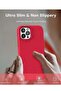 5 in 1 for iPhone 14 Pro Max Case, with 2 Screen + 2 Camera Protectors, Liquid Silicone Slim Shockproof Cover, Red - 2