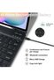 Keyboard Case for Samsung Galaxy Tab S6 Lite 10.4'' (SM-P610/P615/P613/P619, 2020/2022) – [Business Leather Folio Cover] [Detachable Magnetically Bluetooth Keyboard] [S-Pen Holder] (Black) - 2