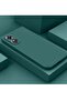 Oppo A58 4G Green Silicone Case – Liquid Gel Rubber Bumper with Soft Microfiber Lining, Slim Shockproof Hard Shell - 3