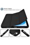 New iPad 10.9 Inch Case 2022 (10th Gen) with Pencil Holder – Trifold Stand Smart Case, Soft TPU Back, Auto Wake/Sleep (Black) - 4