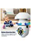 2 Pcs 1080P Security Camera Wi-Fi Light Bulb Camera Pan Tilt Surveillance CCTV Camera - 5