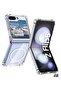 Samsung Galaxy Z Flip 6 MagSafe Case – Transparent Shockproof, Yellowing Resistant, Magnetic
