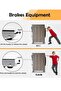 4PCS Extendable Furniture Appliance Rollers, Mover Tools with 24 Rollers & Brakes – Heavy Duty - 3