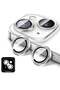 Camera Lens Protector for iPhone 16/16 Plus - Tempered Glass, Auto-Alignment, Metal Rings, HD