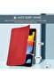 iPad 10.2 Case - Slim Stand Hard Back Shell Protective Smart Cover for iPad 9th/8th/7th Gen - Red - 4