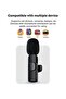 2.4GHz 2 in 1 K8 Wireless Microphone, Digital Mini Portable Recording Clip Mic with Receiver - 4