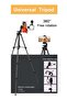Vlogging YouTube Starter Kit - Complete Bundle for Content Creators with Mic, Tripod, LED Light - 3