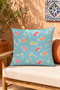 Colorful Fish Patterned Decorative Throw Pillow Cover Sea Themed Summer Decor 43X43 cm - 2