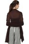 World of Scarfs Soft Chiffon Scarves Shawls Wraps for Wedding Evening Party Special Occasions Big Size 90 x 190 Cms (Chocolate Brown)