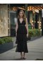 Black Openwork Dress