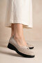 756 Mink Genuine Leather Women's Heeled Shoes