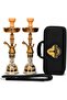 HOOKAH Gold Shisha A808 | Premium 55 cm hookah with elegant design