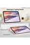 Cat-Cot Smart Case for iPad Air 11-inch (M4 2024-2026) & iPad Air 10.9-inch (5th/4th Gen) | Slim Tri-Fold Cover with Pencil Holder & Auto Sleep/Wake | Flexible TPU Shockproof Protective Back - 4