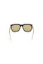 Dark Havana Polarized Acetate Male Sunglasses - 4