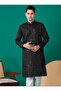 Mens Thread & Sequins Work Cotton Kurta Set