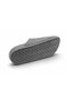 Women's Gray Silvery Double Buckle Orthopedic Sole Daily Slippers Gray - Non-Slip Slippers - 3