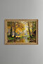 Autumn Landscape - Vintage Patterned Painting - Fine Model