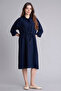 Regular Fit Shirt Collar Half Sleeve Dress H0072Ax26Sp