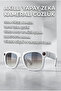 White Artificial Intelligence Smart Glasses with Camera and Bluetooth Voice Assistant Premium Design - 2