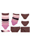 7-Piece Women's Cotton Elastane Bikini Panties Set – Soft and Stretchy Everyday Underwear - 2