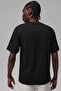Jordan Men's Black Basic T-Shirt Casual Sports Oversize Comfortable Fit - 5