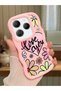 Infinix Hot 40 Compatible Case Camera Protector Pink Silicone Couple Phone Case Floral Pattern