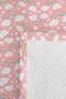 Rainbow Pink Girls' Pique Set-Cloud Star Pastel White Baby Room Bedspread-160X220Cm - 7