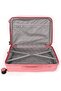 HomeSmart Xplorer Luxury Luggage Set, 3-Piece (PP) Hardshell Suitcases, Rose Gold - 3