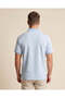 Men Sky Blue Striped Polo T-Shirt - 3