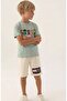 Boys' Cotton T-Shirt Shorts Set - Casual and Comfortable