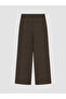 Esvab • Modern & Distinctive Checkered Embroidered Wide-Leg Women's Trousers - 7