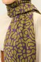Tencel Monare Shawl Coral Purple - 4
