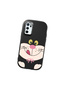 Oppo A54S Compatible Case Camera Protective Black Silicone Couple Phone Case Cute Patterned - 3