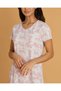 Women Pink Floral Nightgown - 2