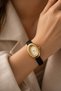 Morv Women's Gold Oval Case Black Leather Band Vintage Minimalist Quartz Wristwatch – Old Money Elegance, Elegant Classic Design 2026 - 6