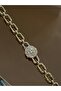 Round Plate Star Detailed Bracelet
