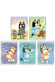 Licensed Bluey Panini Funny Yummy Sticker Album + 15 Packs (75 Stickers) - 6