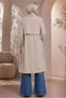 TRENCH COAT 10882 WITH TIE DETAIL - 4