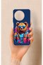 Realme 11 Compatible Bear Patterned Silicone Case with Glasses