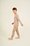Boy's the Best One Yellow Long Sleeve Pajama Set Rp3874-C-V1 - 7