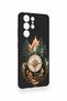 Samsung S21 Ultra Compatible Compass Forest Pattern Silicone Case - 4