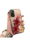 Redmi Note 11 Pro 5g Compatible Silicone Edge Hard Back Case Couple Phone Case with Floral Pattern