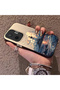 Poco F7 5g Compatible Silicone Edge Hard Back Case Couple Phone Case Tower Pattern - 2