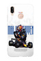Huawei P20 Lite Compatible Max Verstappen Patterned Transparent Phone Case