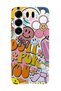 Samsung Galaxy S23 Fe Compatible Printed Transparent Phone Case |   Collection: Chromatica Aura