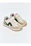 Lcw Steps Beige Suede Look Velcro Boys' Sports Shoes